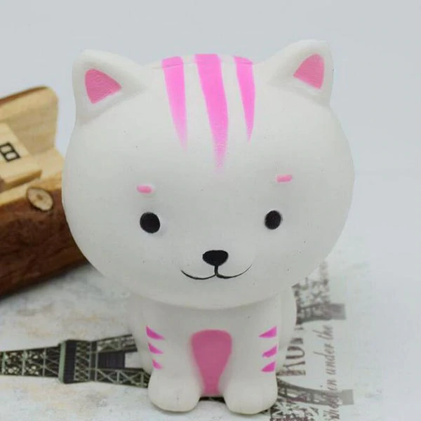 PU Slow Rising Simulation Animal Toy Squishy Cat