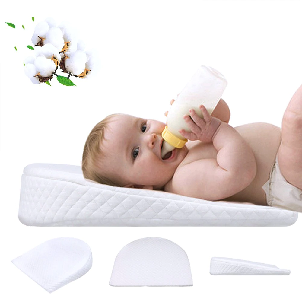 XML - 013 Slope Baby Pillow Washable Memory Foam Cotton Cushion