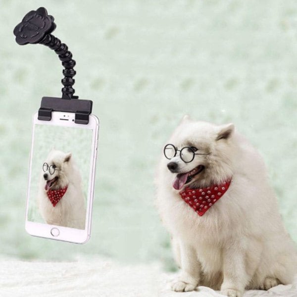 Pet Selfie Stick Photo Artifact Cat Dog Look Camera Funny Tool