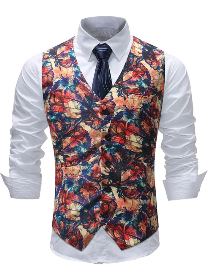 Man Formal Wear Wedding Suit Waistcoat