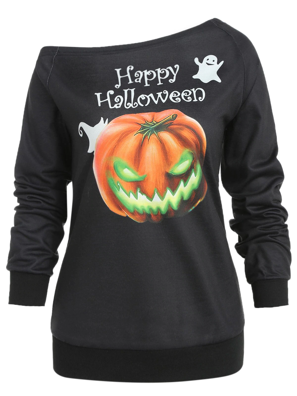 Hallowmas One Shoulder Sweatshirt