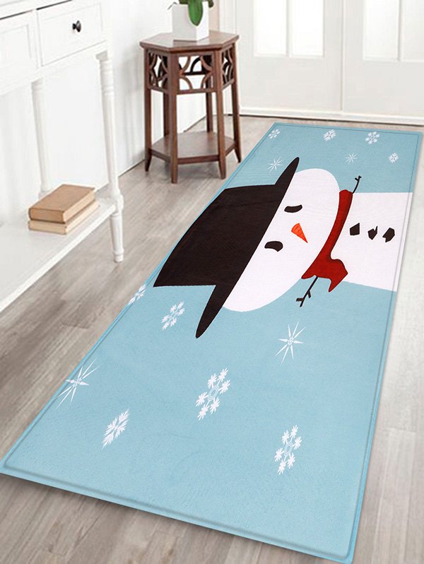 Cute Snowman Home Decor Floor Mat