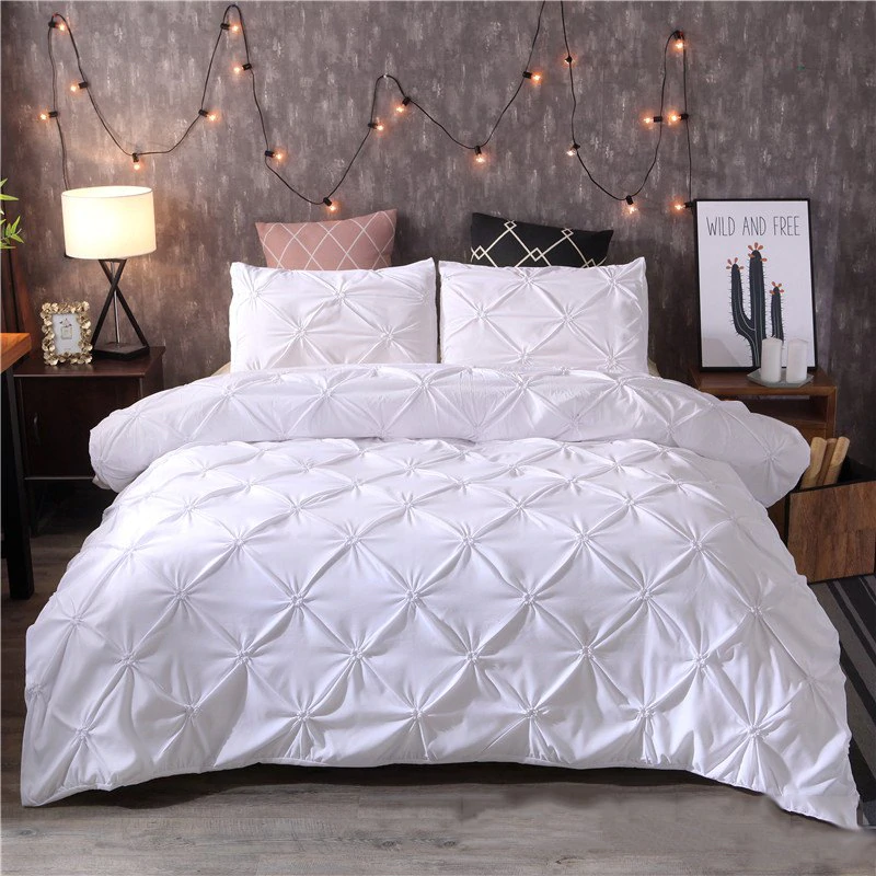 3D Home Textile Bedding Pillowcase Quilt Cover 3pcs