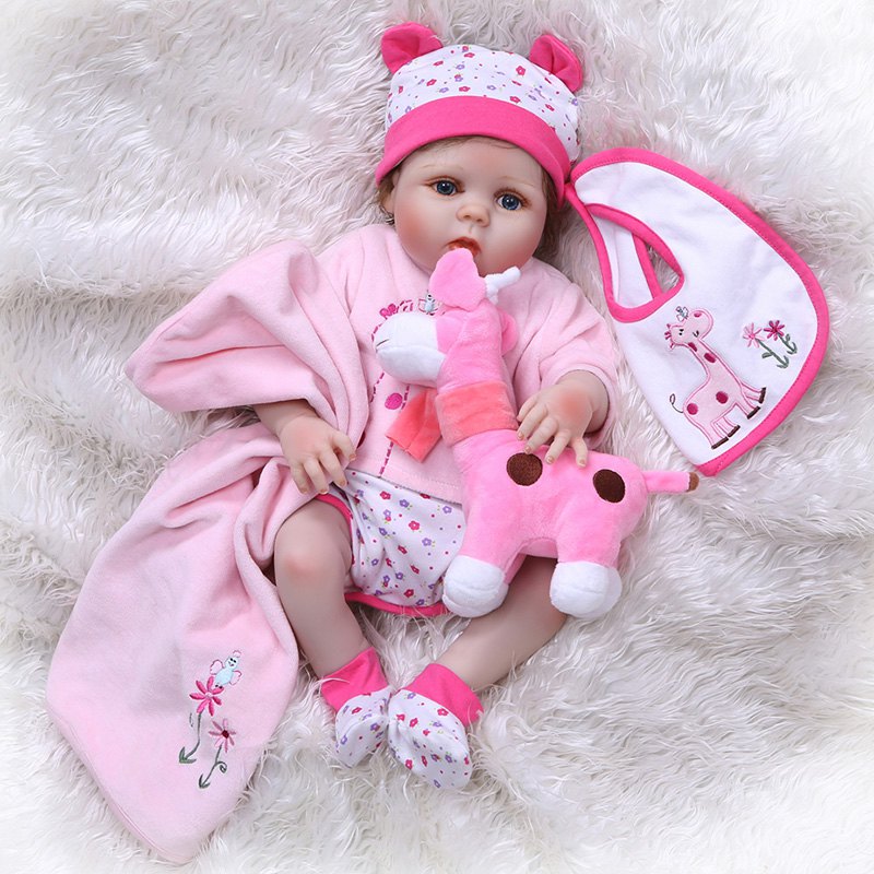 NPK Realistic Full Silicone Reborn Baby Doll Toy