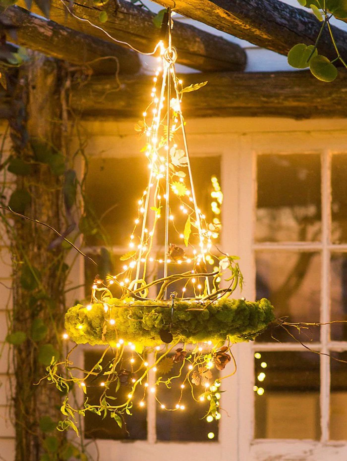 LED Outdoor Courtyard Decorated String Lights