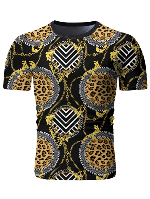 Baroque Print Short Sleeve T-shirt