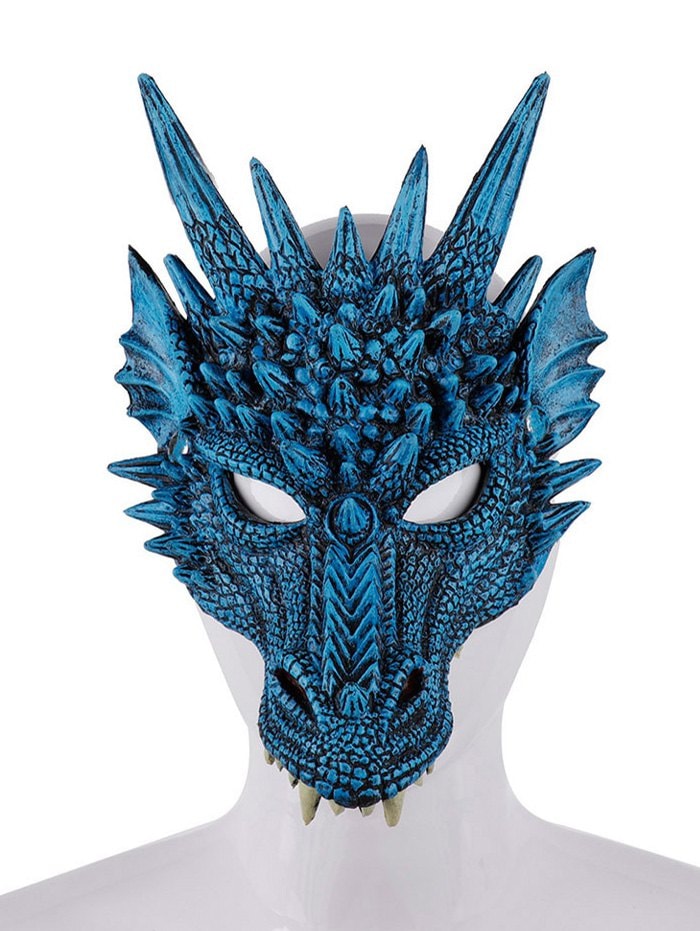 Halloween Party Cosplay Accessories Dragon Shape Animal Mask