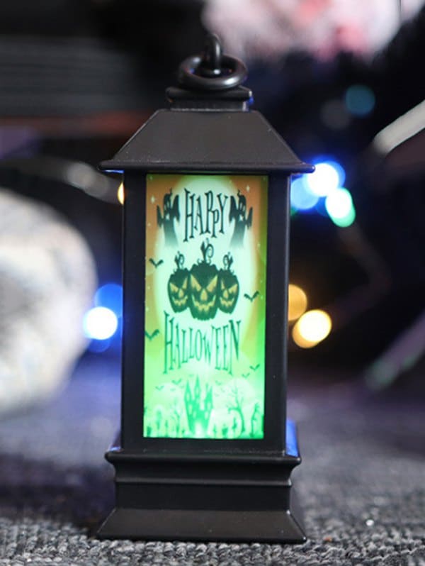 Halloween Pumpkin LED Gradient Decorative Night Lantern